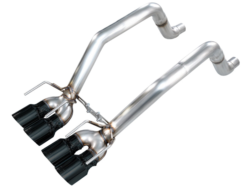 AWE Tuning 2009-2013 Chevrolet Corvette 6.2L Track Edition Axle-Back Exhaust with Diamond Black Tips