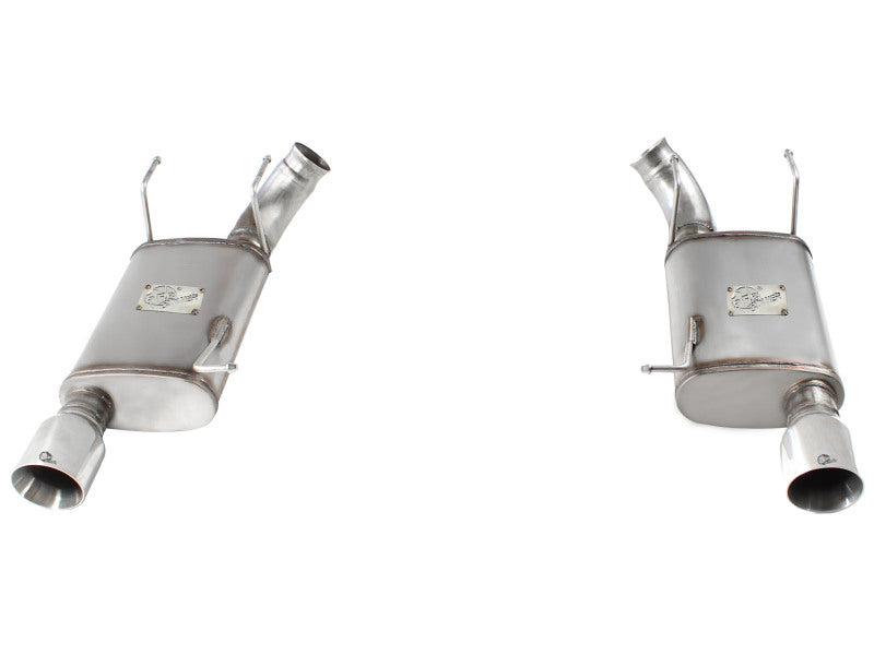 aFe MACH Force-Xp Exhaust 2011-2014 Ford Mustang GT V8-5.0L 3in. SS Axle-Back with Polished Tips - photo 2