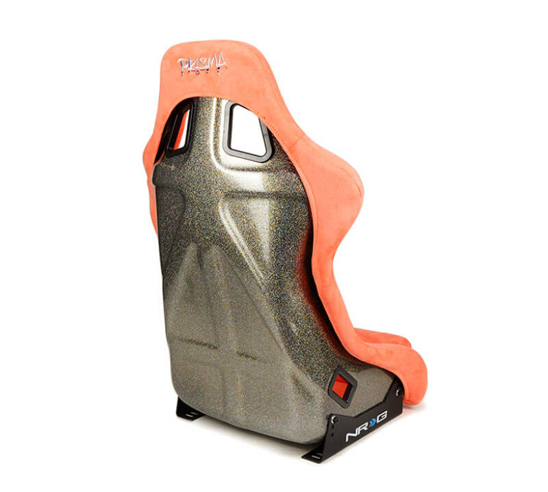 NRG FRP Bucket Seat ULTRA Edition W/ Grey Pearlized Back / Peach Microfiber Material - Large (FRP-302PH-ULTRA) - photo 5