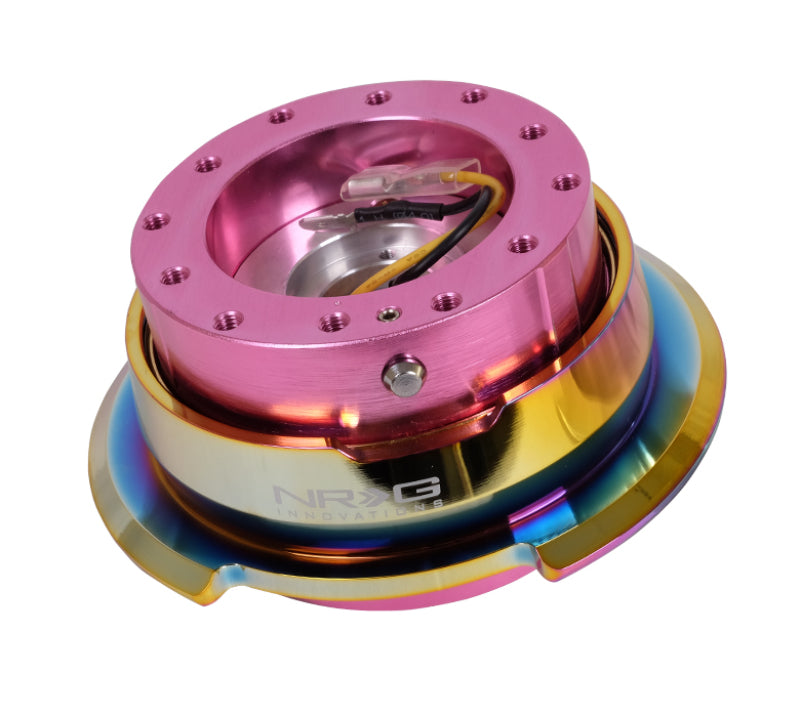 NRG Quick Release Gen 2.8 - Pink Body / Neochrome Ring (SRK-280PK-MC)