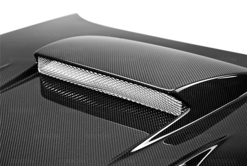 Seibon 2004-2005 Subaru WRX/STI CWII Carbon Fiber Hood - photo 3