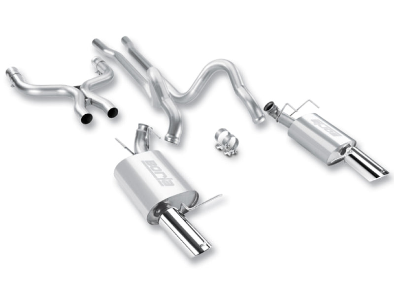 Borla 2011-2012 Mustang GT 5.0L 8cyl 6spd RWD Aggressive ATAK Cat-Back Exhaust