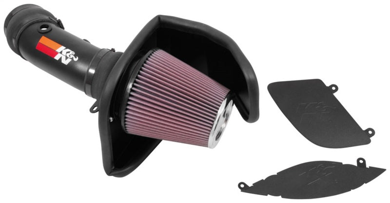 K&N 2017 Dodge Challenger Hellcat SC V8-6.2L F/l Typhoon Air Intake (knn69-2553TTK) - photo 2