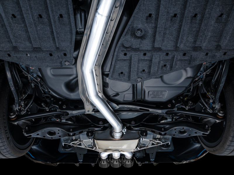 AWE Tuning 2023 Honda Civic Type R FL5 Touring Edition Exhaust with Triple Diamond Black Tips - photo 4