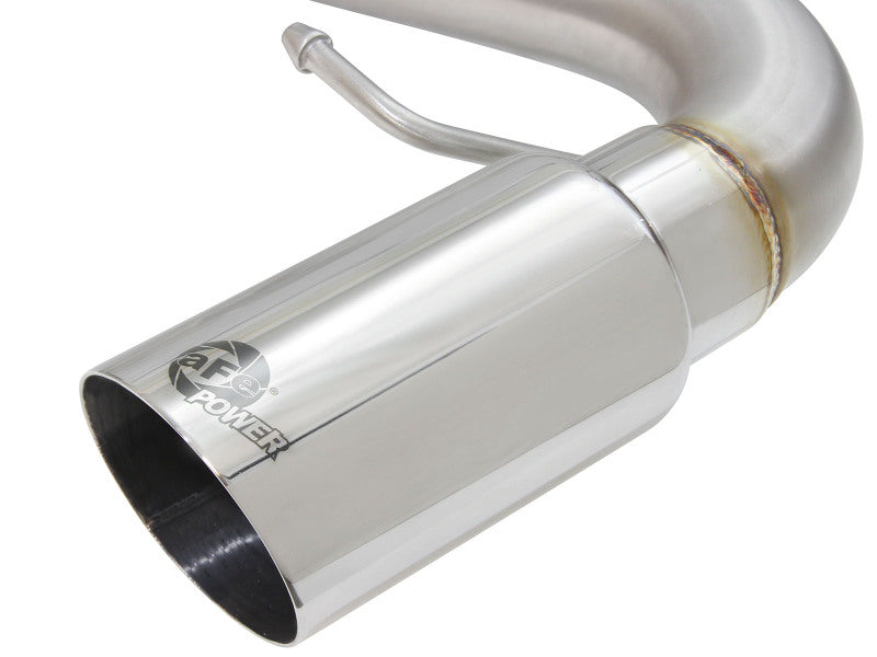 aFe MACH Force-Xp 2.5in Axle-Back Stainless Exhaust with Polished Tips 2007-2013 BMW 335i 3.0L L6 (E90/92) - photo 5