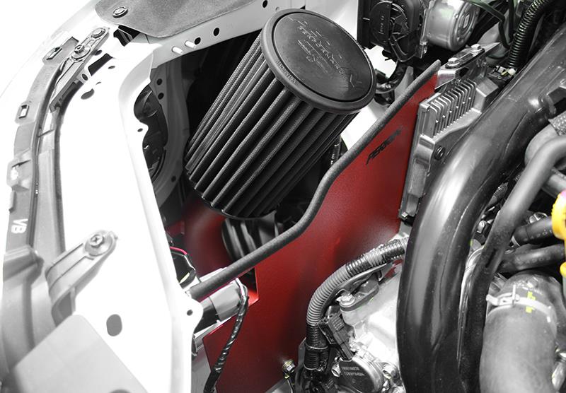 Perrin Performance 2015-2021 Subaru WRX Cold-Air Intake w/Heatshield - Red (perPSP-INT-325RD) - photo 10