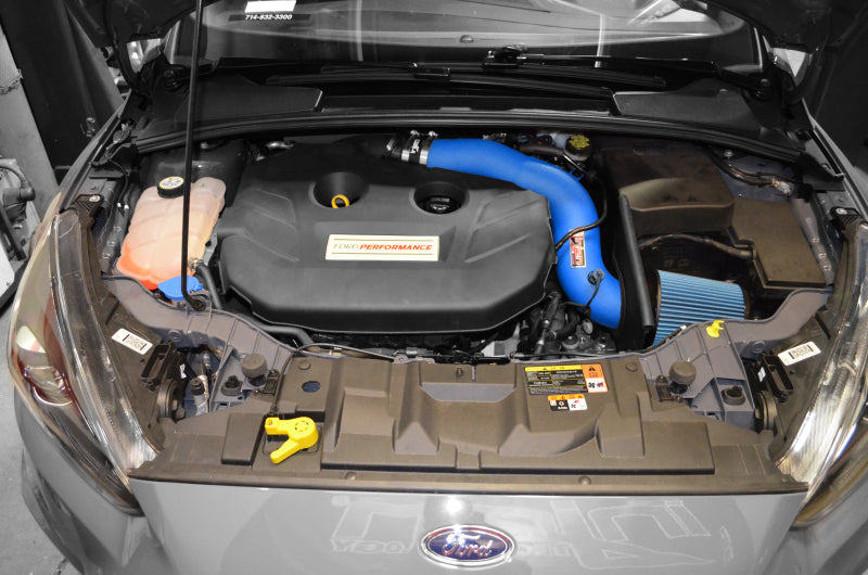 Injen 2016-2018 Ford Focus RS Wrinkle Black Cold Air Intake (injSP9003WB) - photo 5