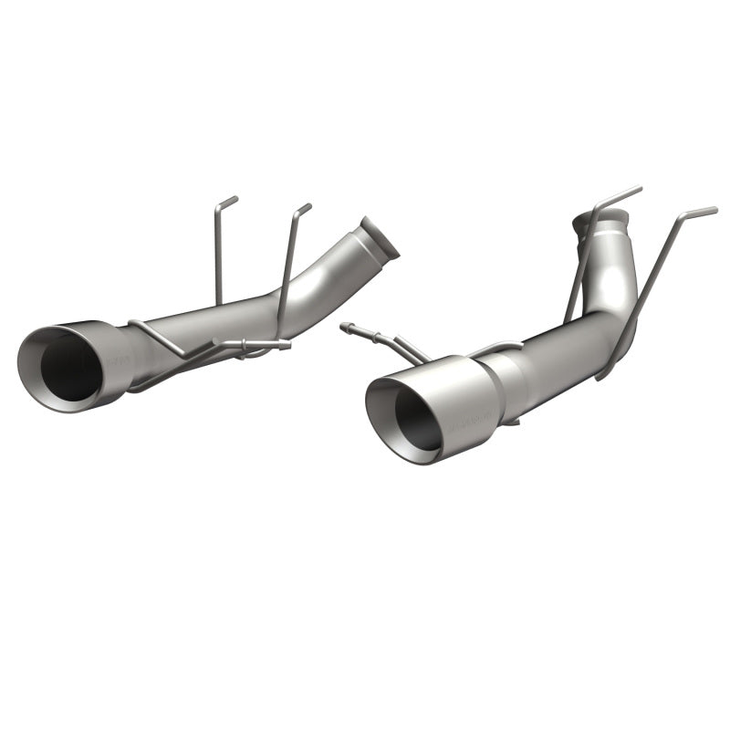 Magnaflow 2013 Ford Mustang Dual Split Rear Exit Stainless Axle-Back Exhaust (Competition)
