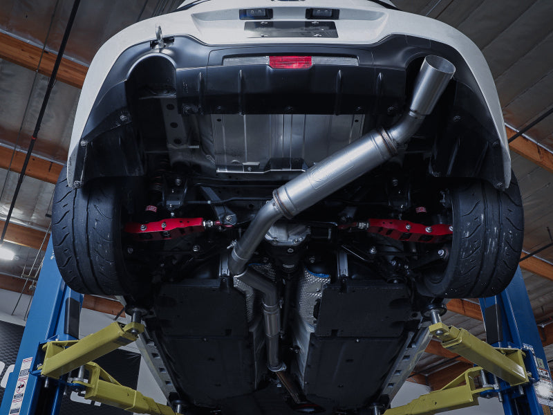 aFe 2013-2022 Toyota GR86/FR-S/BRZ H4-2.0L/2.4L Takeda 3in 304 Stainless Steel Cat-Back Exhaust System with Brushed Tip - photo 6