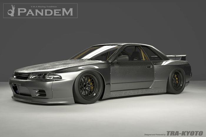 GReddy 1989-1994 Nissan Skyline GT-R R32 Pandem Wide-Body Aero Kit