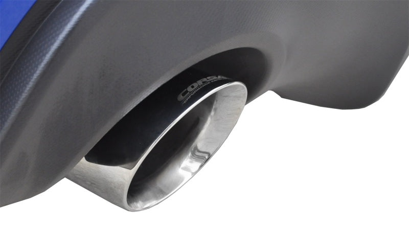 CORSA Performance 2012-2025 Scion FRS / Subaru BRZ Polished Sport Cat-Back Exhaust - photo 2