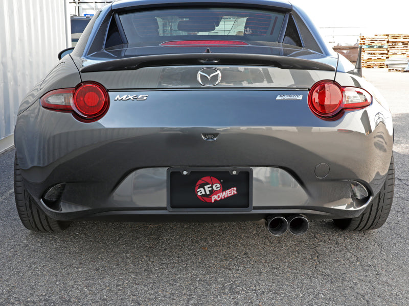 aFe Takeda 2-1/2in Stainless Steel-304 Cat-Back Exhausts with Polished Tip 2016-2019 Mazda MX-5 Miata ND 2.0T - photo 3