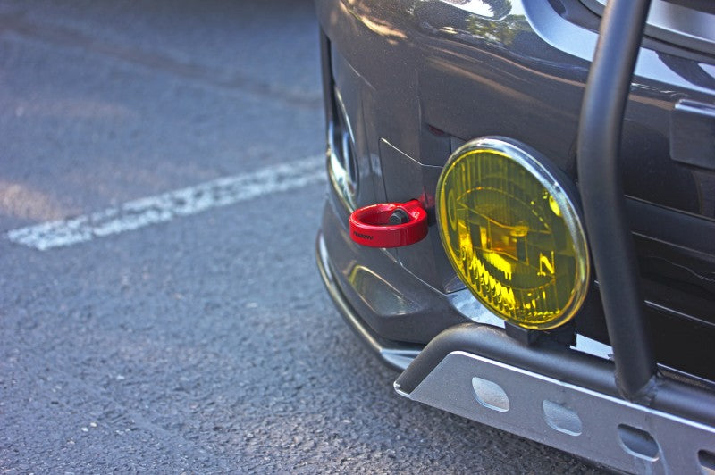 Perrin 08-14 Subaru WRX & STI / 08-11 Impreza / 05-09 Legacy Tow Hook Kit (Front) - Red (PSP-BDY-231RD) - photo 5