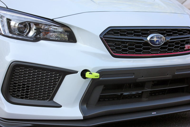 Perrin 18-21 Subaru WRX & STI / 13-25 BRZ / 17-20 Toyota 86 Tow Hook Kit (Front) - Neon Yellow (PSP-BDY-235NY) - photo 8