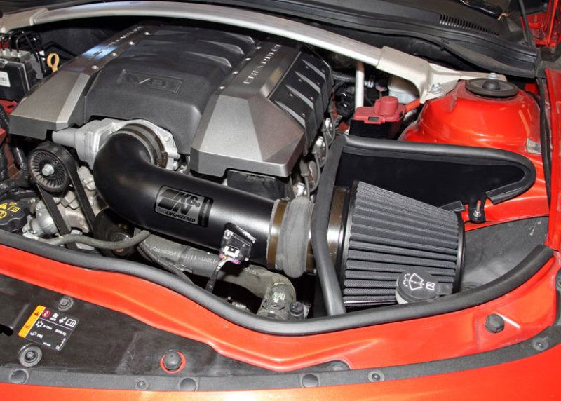 K&N 2010-2013 Chevy Camaro 6.2L V8 Black Performance Intake Kit (knn71-4519) - photo 8