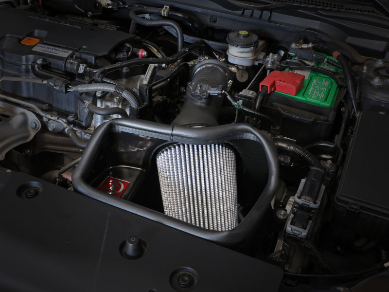 aFe Takeda Intakes Stage-2 CAIS w/ Pro Dry S Media 2016-2018 Honda Civic 2.0L (blk) (afe56-10007D) - photo 7
