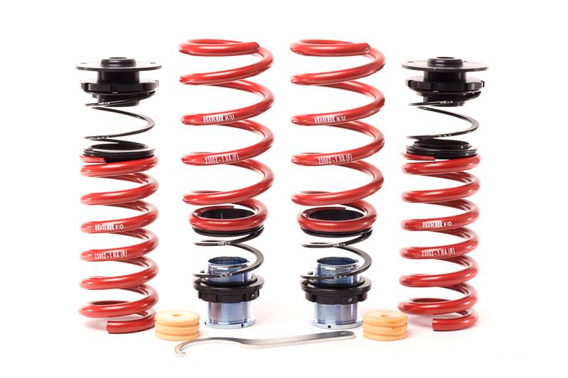 H&R VTF Adjustable Lowering Springs for 2015–2021 Mercedes-Benz C63 AMG Sedan W205 – w/AMG Ride Control (23002-1)