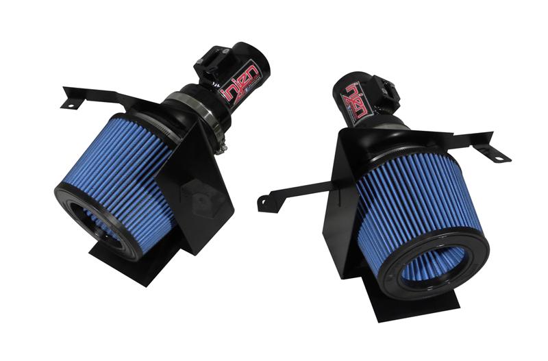 Injen 2007-2008 350Z 3.5L V6 Air Fusion and Air Horns Black Short Ram Intake (injSP1988BLK) - photo 2