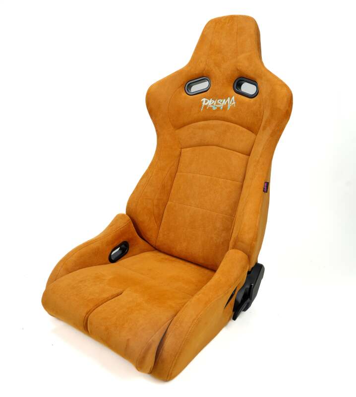 NRG Prisma Lab Reclinable Bucket Racing Seat - Pair (Tan Vegan Suede) (RSC-710 L/R-TAN) - photo 2
