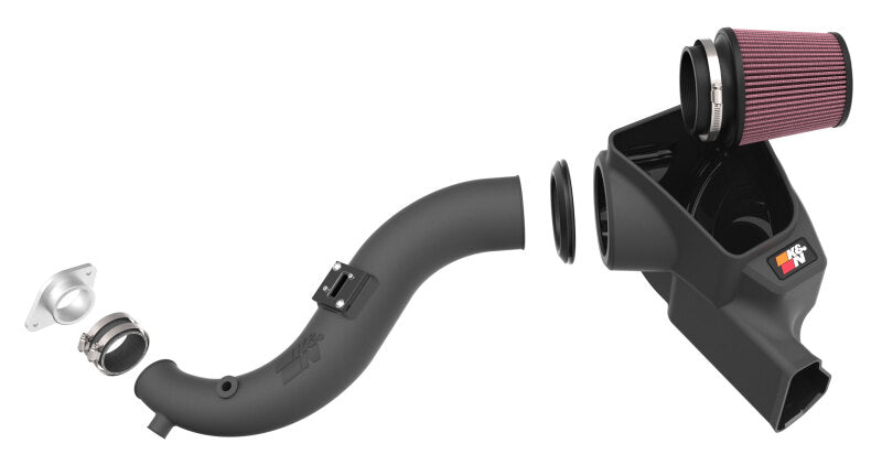 K&N 2024 Ford Mustang Ecoboost L4-2.3L F/L Turbo AirCharger - Cold Air Intake System (knn63-2627) - photo 6