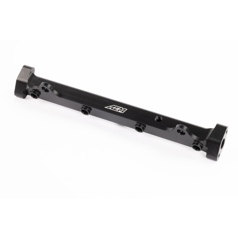 AEM 03-06 Evo 8 & 9 Black Fuel Rail