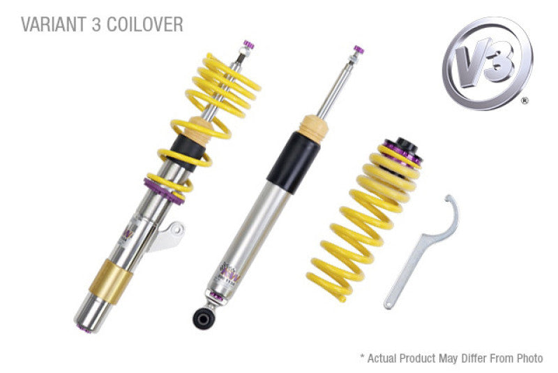 KW V3 Coilover Kit for Porsche 911 (991) Carrera 2/4 S/GTS w/o PASM, w/ PDCC (35271046)