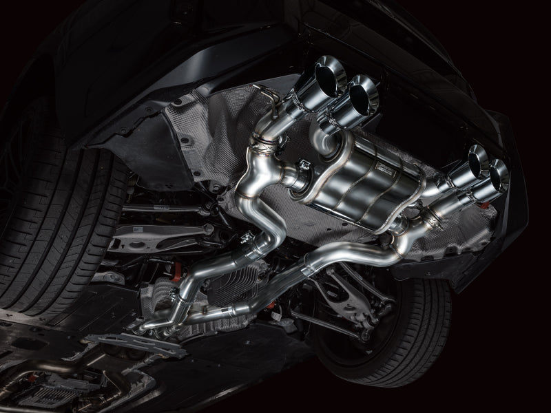 AWE Tuning 2023-2024 BMW G87 M2 SwitchPath Edition Exhaust - Chrome Silver Tips - photo 2