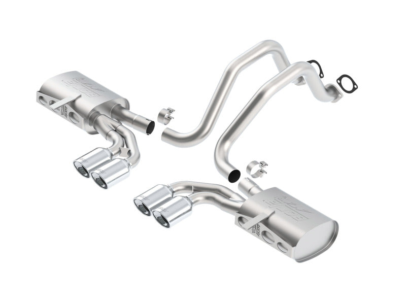 Borla 1997-2004 Chevrolet Corvette 5.7L 8cyl ATAK SS Cat-Back Exhaust