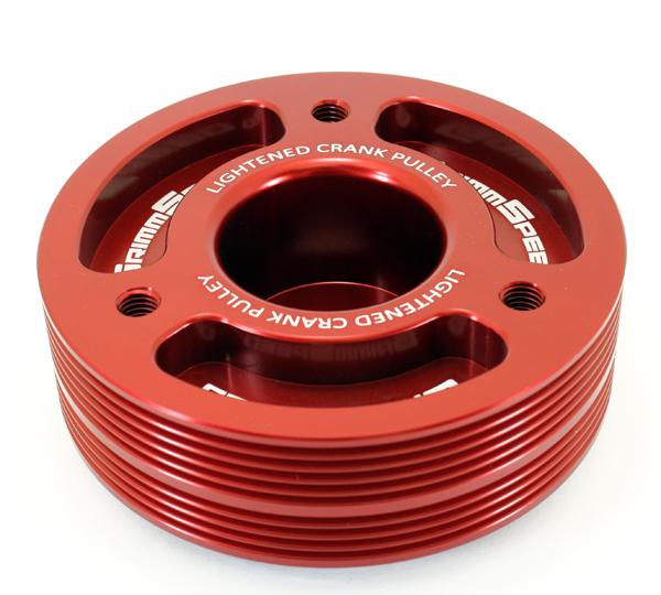 GrimmSpeed Subaru Black Lightweight Crank Pulley