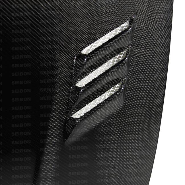 Seibon 2009-2012 Nissan 370z/Fairlady Z (Z34) BD-style Carbon Fiber Hood - photo 4