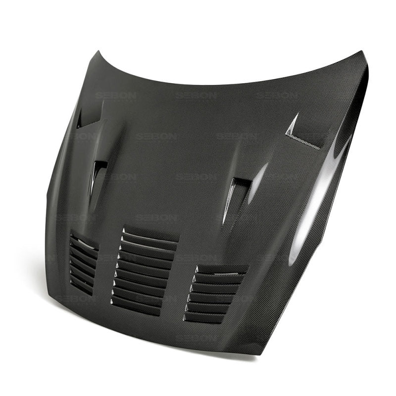 Seibon 2017-2018 Nissan GT-R R35 GTII-Style Carbon Fiber Hood