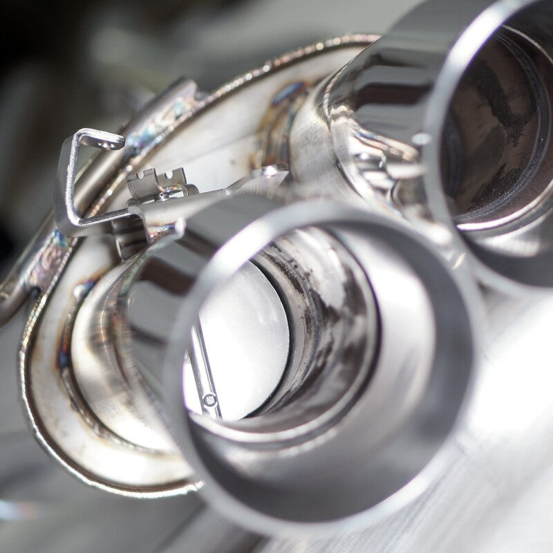 Stainless Works 2018+ Ford Mustang GT Redline Cat-Back Performance Connect H-Pipe with Active Valves - photo 3