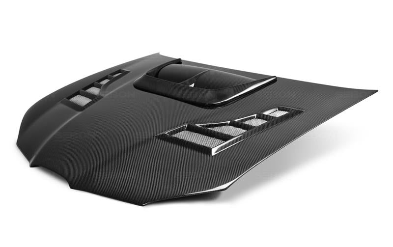 Seibon 2006-2007 Subaru WRX/STI CW Carbon Fiber Hood - photo 2
