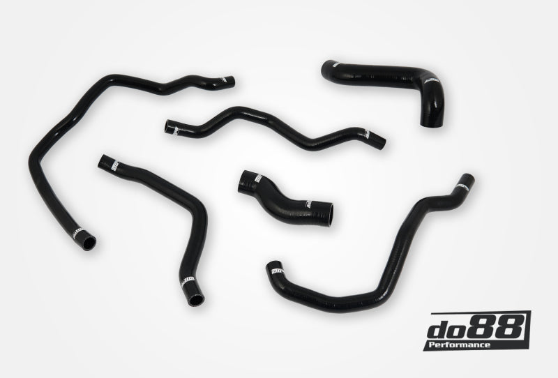 do88 Coolant Hose Kit for BMW E46 320-330, black