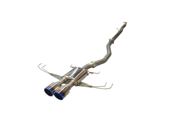 Injen 2017-2019 Honda Civic Type-R 3in Stainless Steel Cat-Back Exhaust with Dual Burnt Titanium Tips