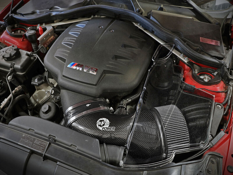 aFe MagnumFORCE Carbon Fiber Air Intake System Stage-2 Pro DRY S 2008-2013 BMW M3 (E9X) V8 4.0L (afe51-31662-C) - photo 8