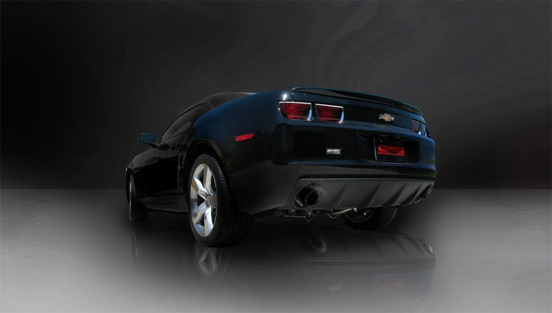 CORSA Performance 2011-2015 Chevrolet Camaro Convertible SS 6.2L V8 Manual Black Sport Cat-Back + XO Exhaust - photo 3