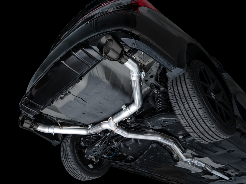 AWE Tuning 2022+ Honda Civic Si/Acura Integra Track Edition Cat-Back Exhaust - Dual Diamond Black Tips - photo 3