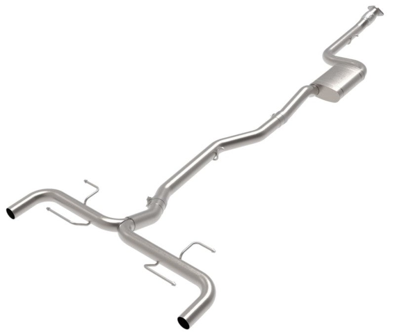 aFe 2017-2021 Alfa Romeo Giulia L4-2.0L MACH Force-Xp 2in to 2-1/2in 304 Stainless Steel Cat-Back Exhaust