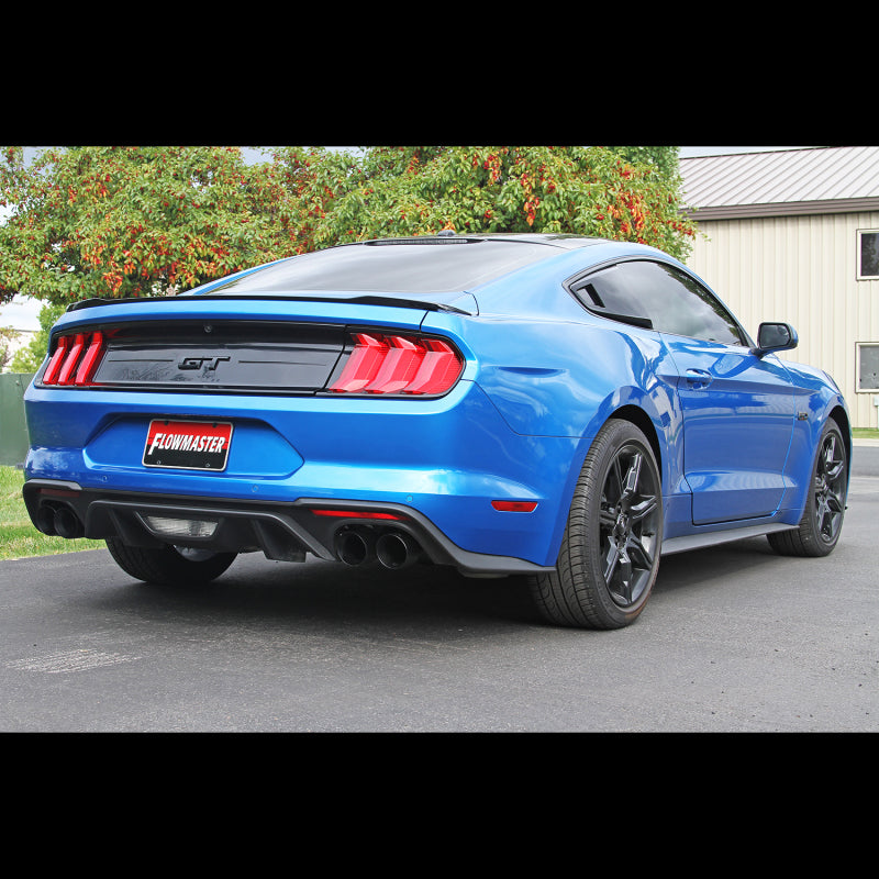 Flowmaster 2018-2023 Mustang 5.0L Outlaw Axle-Back Exhaust System - Black Tips( with Valves) - photo 6