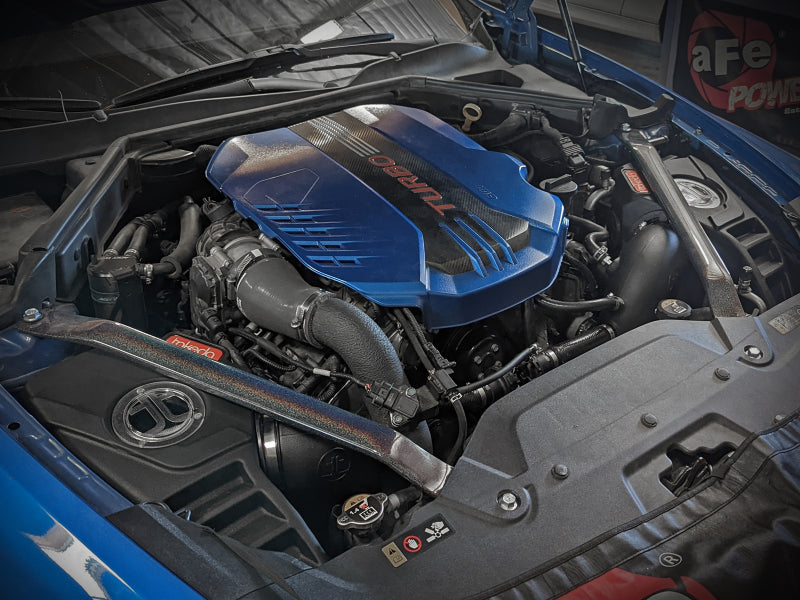 aFe 2018-2022 Kia Stinger V6-3.3L (tt) MagnumFORCE Intakes Stage-2 Pro DRY S (afe56-70038D) - photo 8