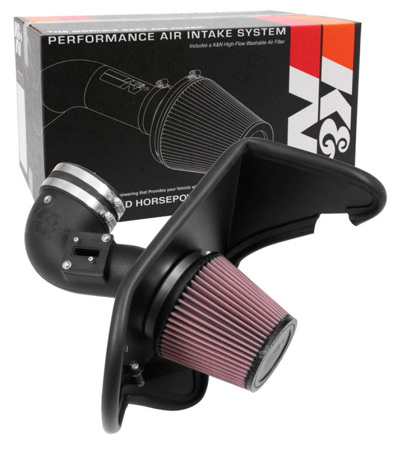 K&N 2016-2017 Chevrolet Camaro L4-2.0L F/I Turbo AirCharger Performance Intake (knn63-3105) - photo 5