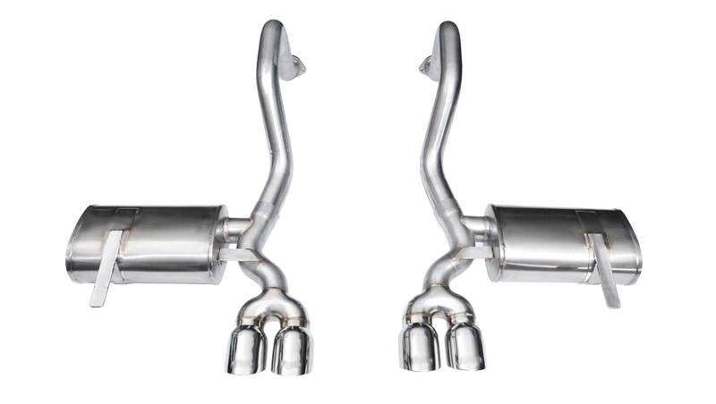 CORSA Performance 1997-2004 Chevrolet Corvette C5 Z06 5.7L V8 Polished Xtreme Axle-Back Exhaust - photo 4