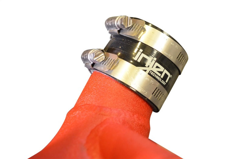 Injen 2018-2020 Kia Stinger 3.3L Twin Turbo Wrinkle Red Short Ram Air Intake (injSP1350WR) - photo 4