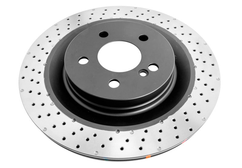 DBA Mercedes-AMG C63 (W204) 4000 Series XD Drilled & Dimpled Rear Brake Rotor (DBA42691XD)