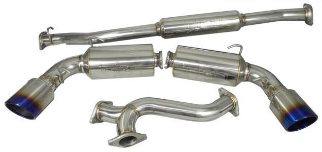 Injen 2013-2020 Subaru BRZ/Toyota 86 2.0L 4cyl SS Cat-Back Exhaust with Dual Injen Embossed Muffler - photo 3