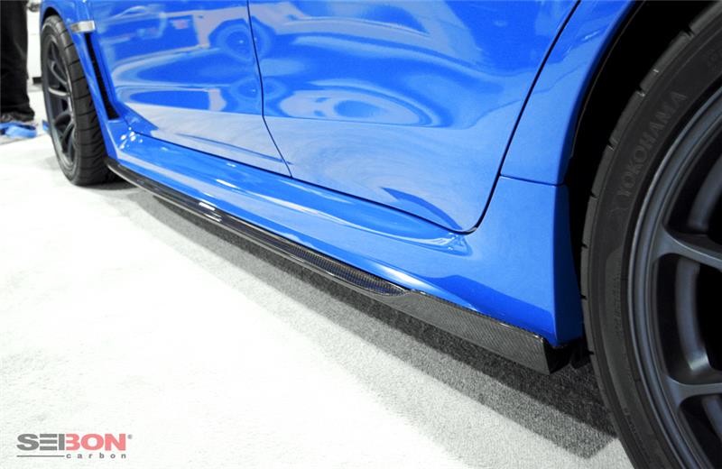 Seibon 2015+ Subaru WRX/STI MB Style Carbon Fiber Side Skirts (Pair) - photo 6