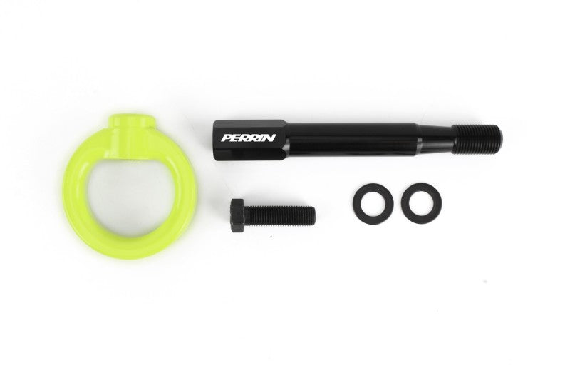 Perrin 15-21 Subaru WRX/STI / 24-26 Crosstrek / 25-26 Forester Tow Hook Kit (Rear) - Neon Yellow (PSP-BDY-252NY) - photo 4