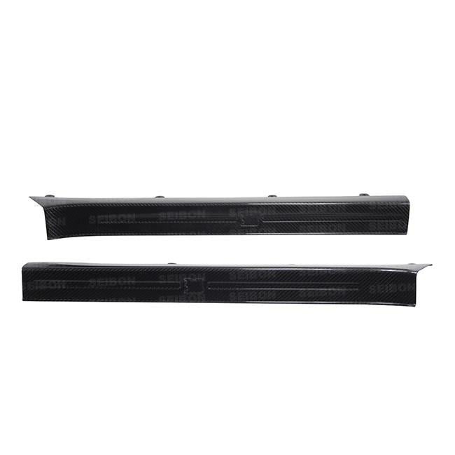 Seibon 2009-2010 Nissan GT-R R35 OEM Style Carbon Fiber Door Sills (Pair) - photo 2