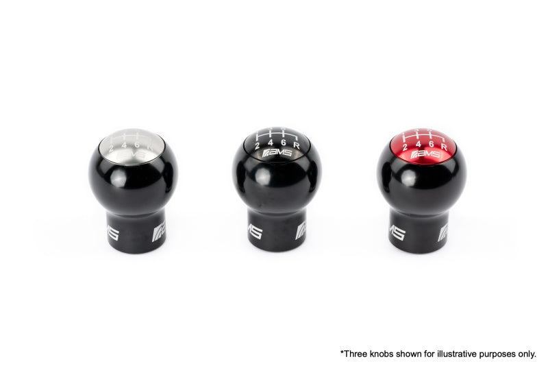 AMS Performance Subaru WRX/STi 6-Speed Billet Shift Knob (Incl Red, Black, & Gunmetal Cap) (amsAMS.50.06.0002-1) - photo 5